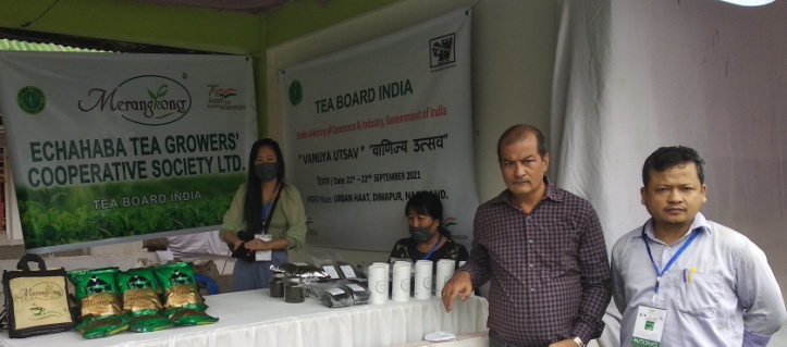 Tea Board India stall at ‘Vanijya Utsav’, Dimapur, September 21-22, 2021